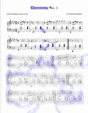 Gnossienne No.1